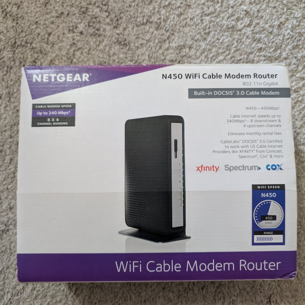Netgear modem router